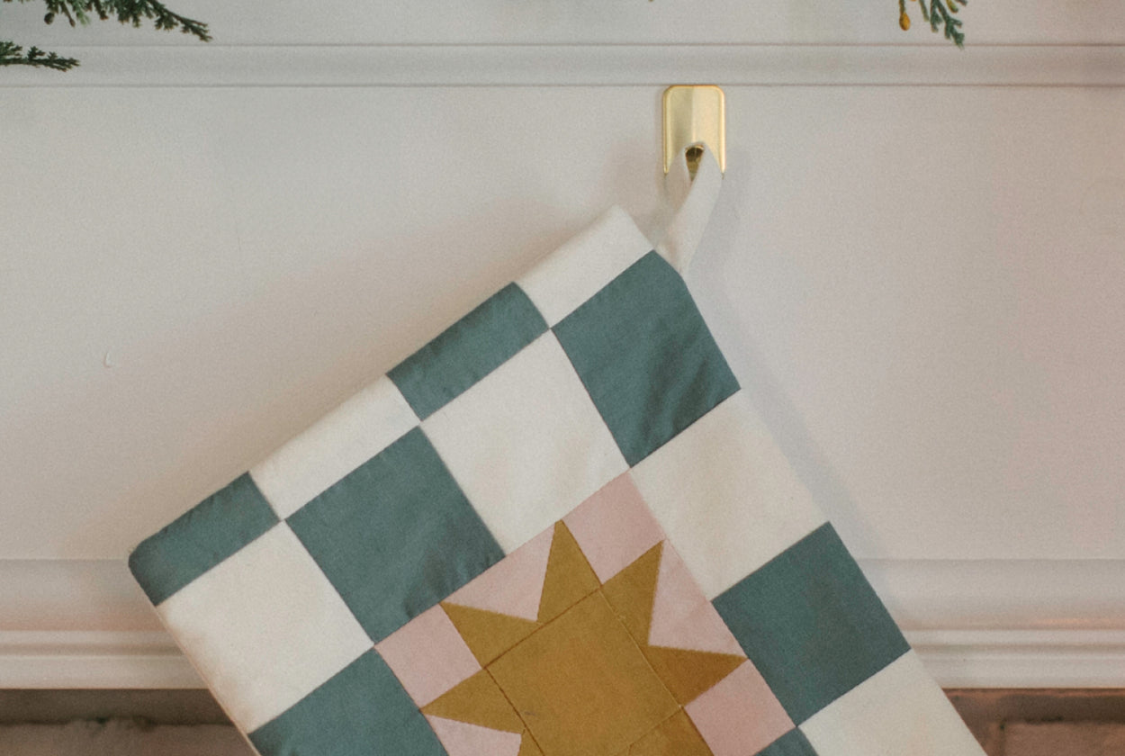 Patchwork Stocking No. 004