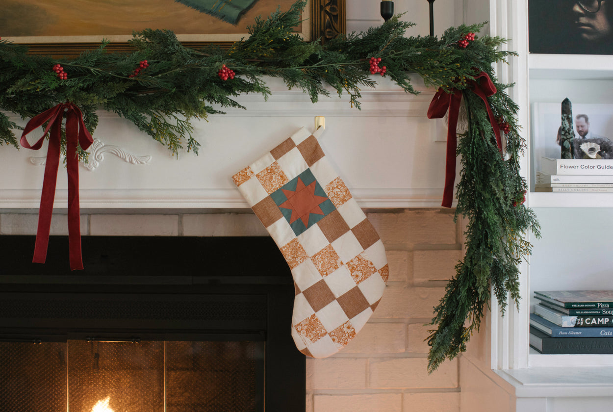 Patchwork Stocking No. 002