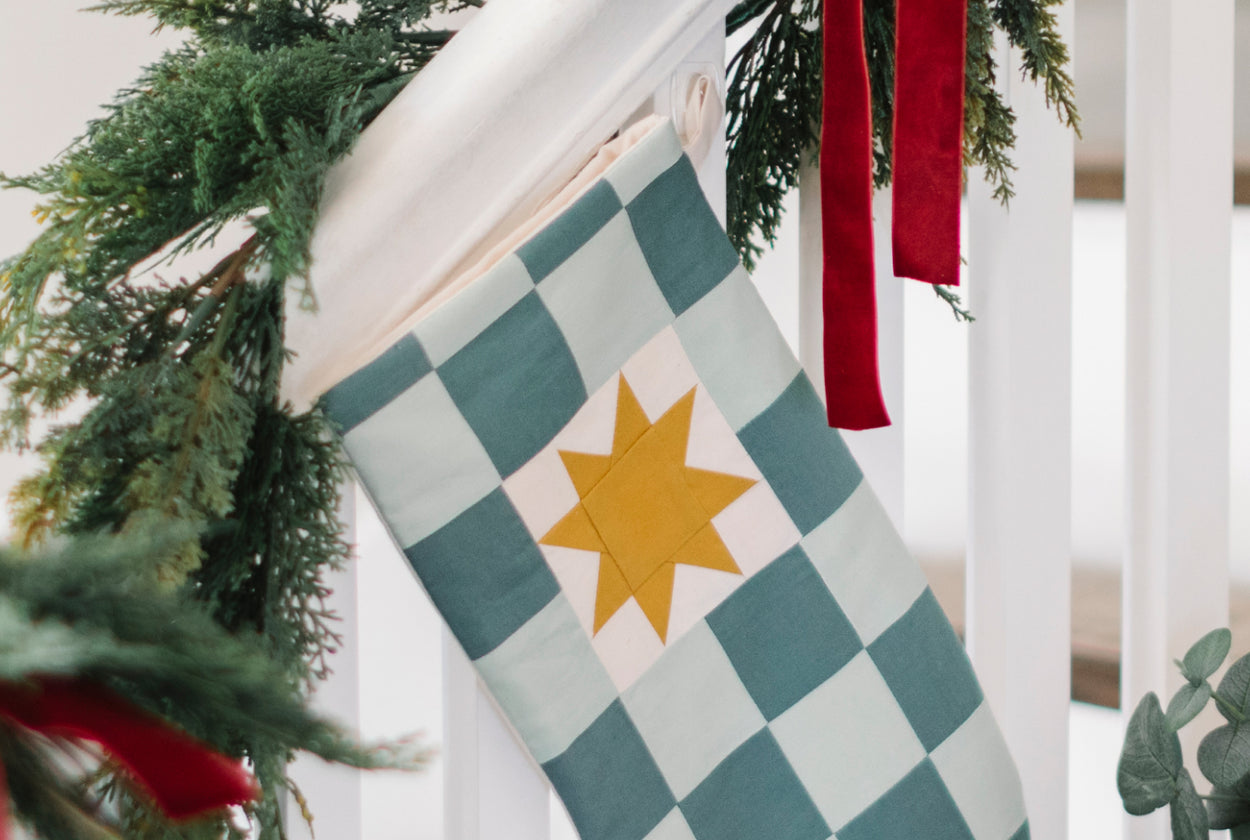 Patchwork Stocking No. 015