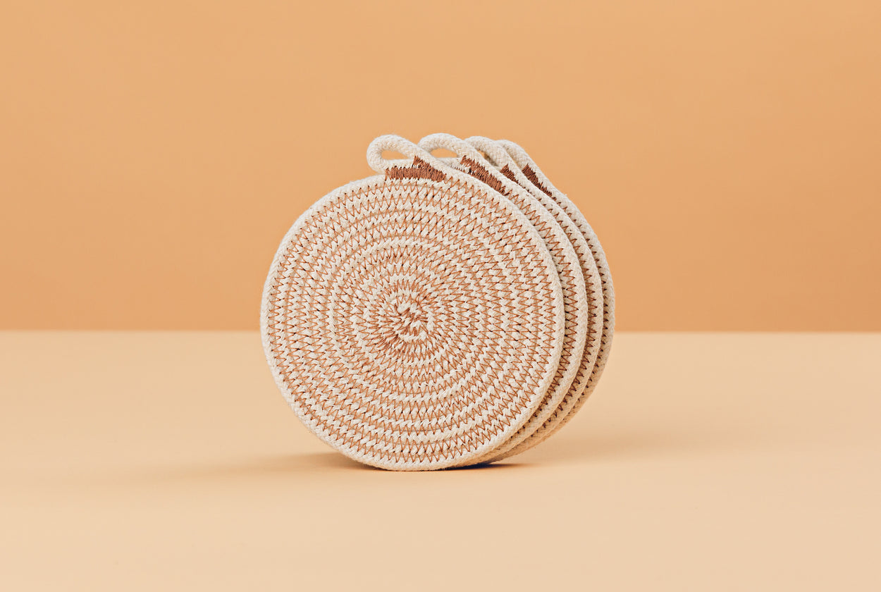 Coasters - Taupe
