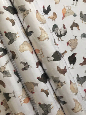 Sweater Weather Chicken Wrapping Paper —MaryGold Tales