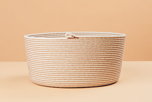 Flat Round- Taupe